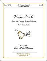 Waltz No. 2 Handbell sheet music cover